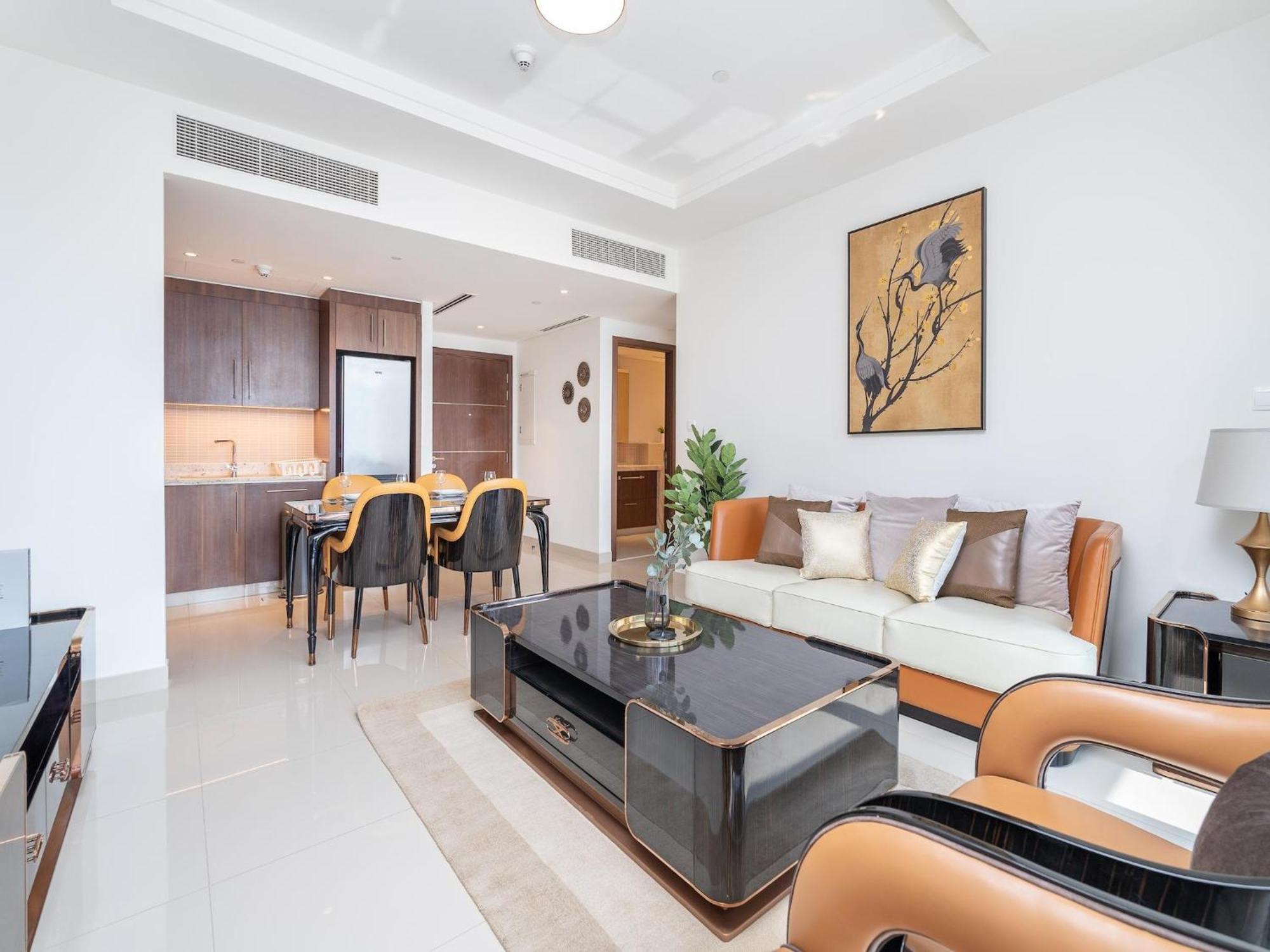 Luxurious Stylish Apartments Across Dubai Mall Burj Khalifa City Views Exterior foto