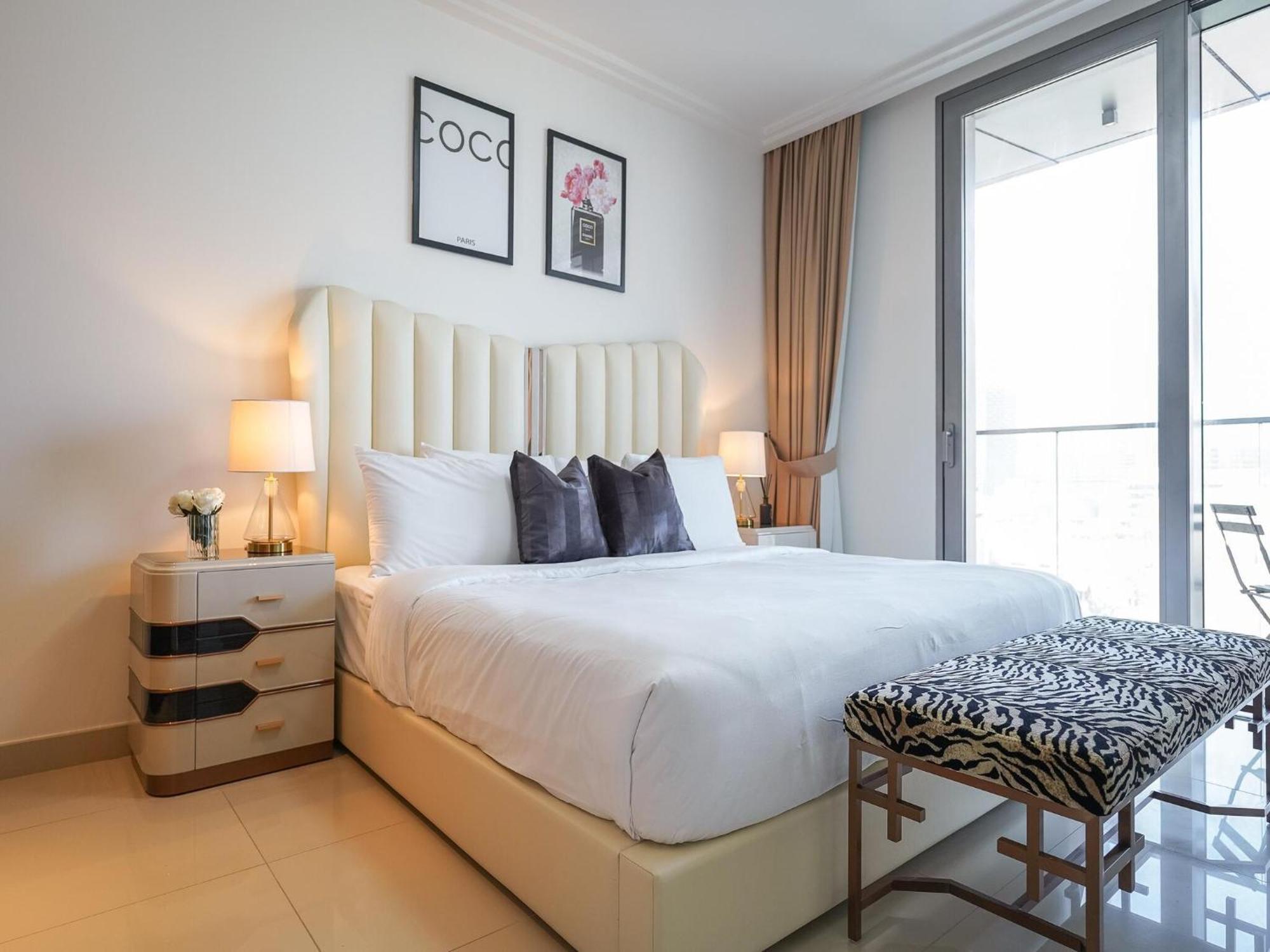 Luxurious Stylish Apartments Across Dubai Mall Burj Khalifa City Views Exterior foto